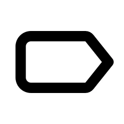 Label Line Icon