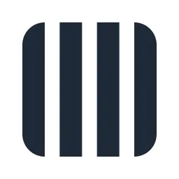 Layout Columns Dense Solid Icon