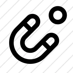 Magnet Snap Pixel Snap Icon
