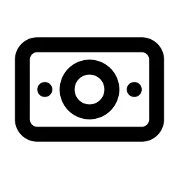 Cash Banknote Line Icon