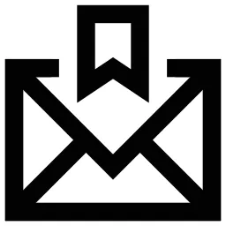 Bookmark Envelope Icon