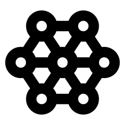 Topology Star Ring 3 Line Icon