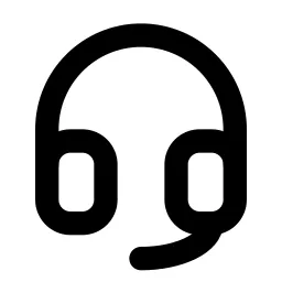 Headset Line Icon