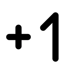 Exposure Plus 1 Line Icon