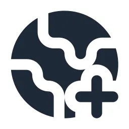 Globe Earth Solid 1 Icon