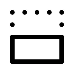 Align Bottom Box Icon