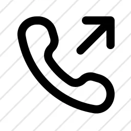 Call Outgoing Phone Icon