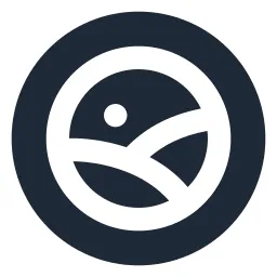 Image Circle Double Solid Icon