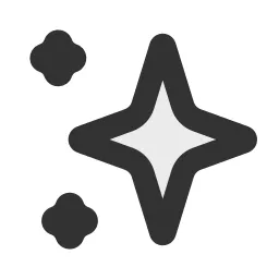 Sparkles Duotone Icon