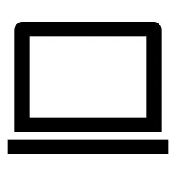 Macbook Line Icon