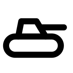 Tank Line Icon