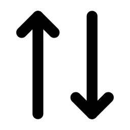 Arrows Up Down Line Icon