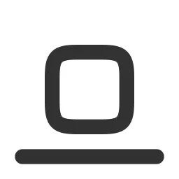 Align Bottom Icon