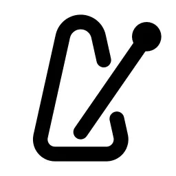 Metronome Line Icon