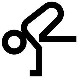 Crane Pose Icon