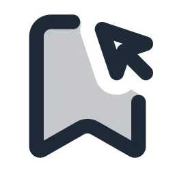 Bookmark Cursor Duotone Icon