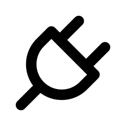 Plug Line Icon