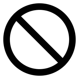 Slash Icon