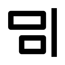 Align Item Right Line Icon