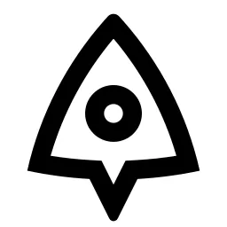 Space Ship Line Icon