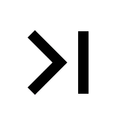 Skip Right Line Icon