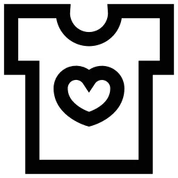 Heart Shirt Icon