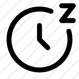 Clock Snooze Timer Snooze Zz Icon