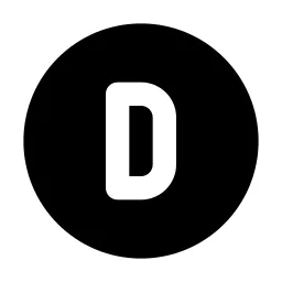 Circle Letter D Icon