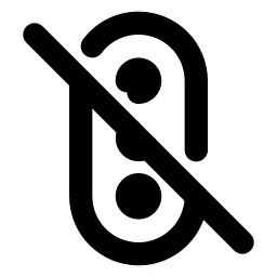 Traffic Lights Off Line Icon
