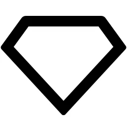 Vip Diamond Line Icon