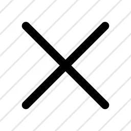 Cross Large Crossed Large Close Icon
