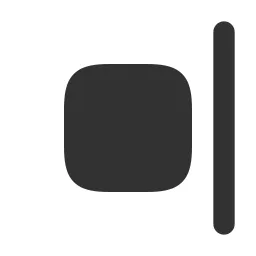 Align Right Fill Icon
