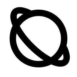 Planet Line Icon
