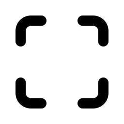 Border Corners Line Icon