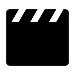 Clapperboard Fill Icon