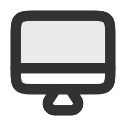 Desktop Duotone Icon