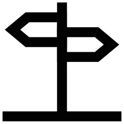Direction Post Icon