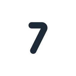 Numeric 6 Line Icon