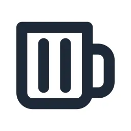 Beer Glas Line Icon