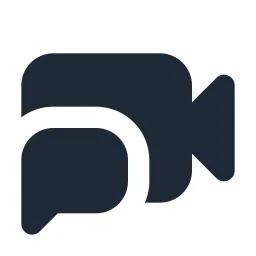 Video Chat Solid Icon
