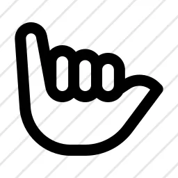 Shaka 2 Call Me Hang Ten Icon