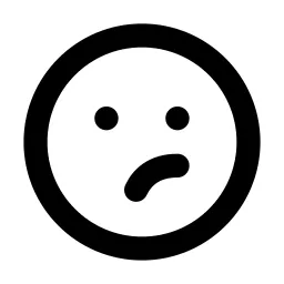 Mood Annoyed Line Icon