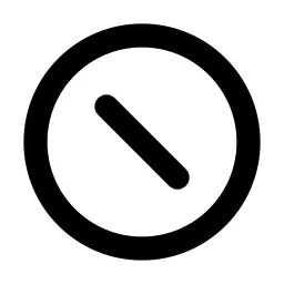 Forbid Line Icon