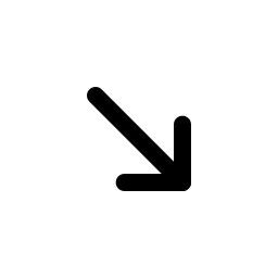 Arrow Right Down Duo Icon