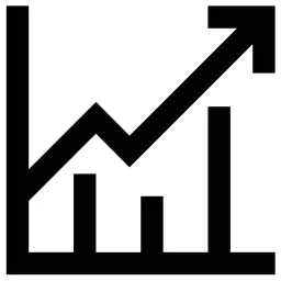 Arrow Up Chart Icon