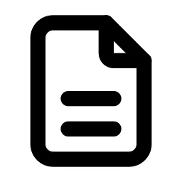 File Description Line Icon