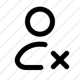 People Remove User Remove Icon