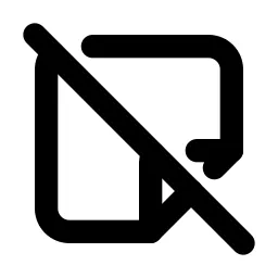 Note Off Line Icon