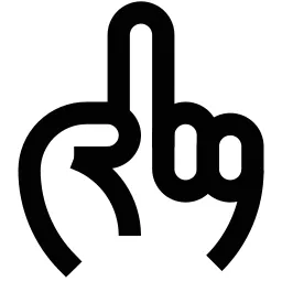 Middle Finger Gesture Icon