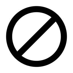 Cancel Line Icon